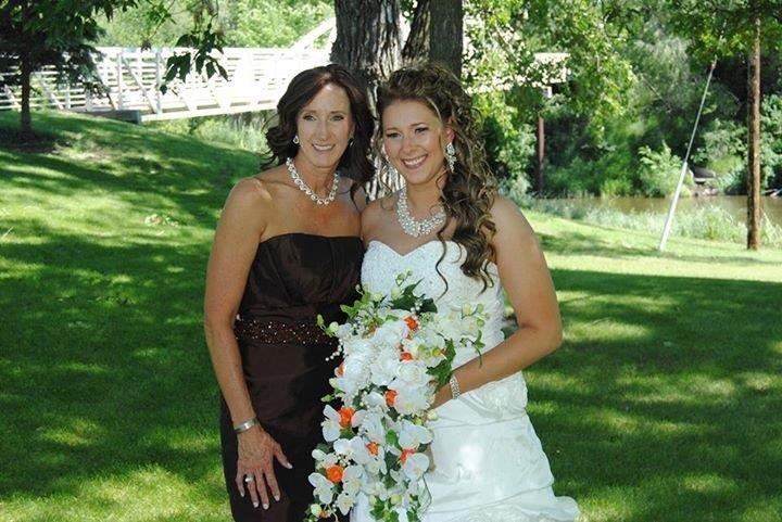 Bridesmaid Strapless chocolate dress